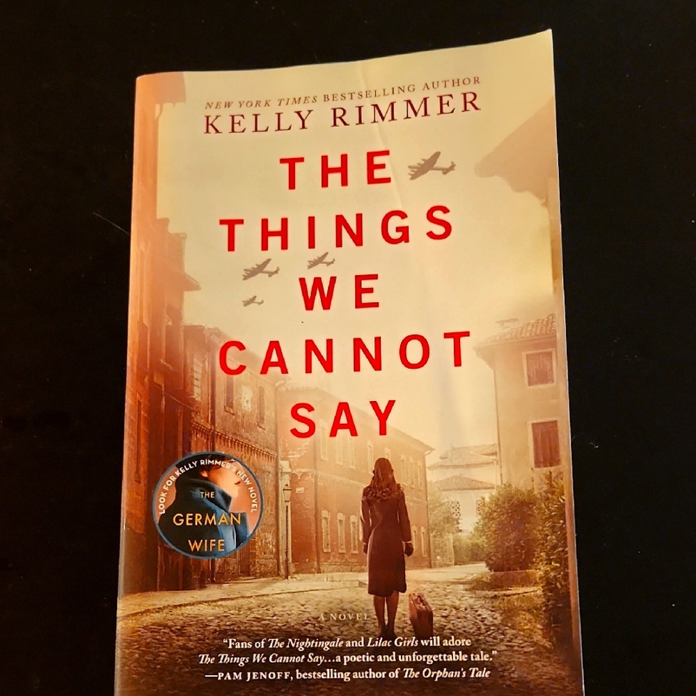 The Things We Cannot Say by Kelly Rimmer, fiction, paperback, novel, book, EUC
